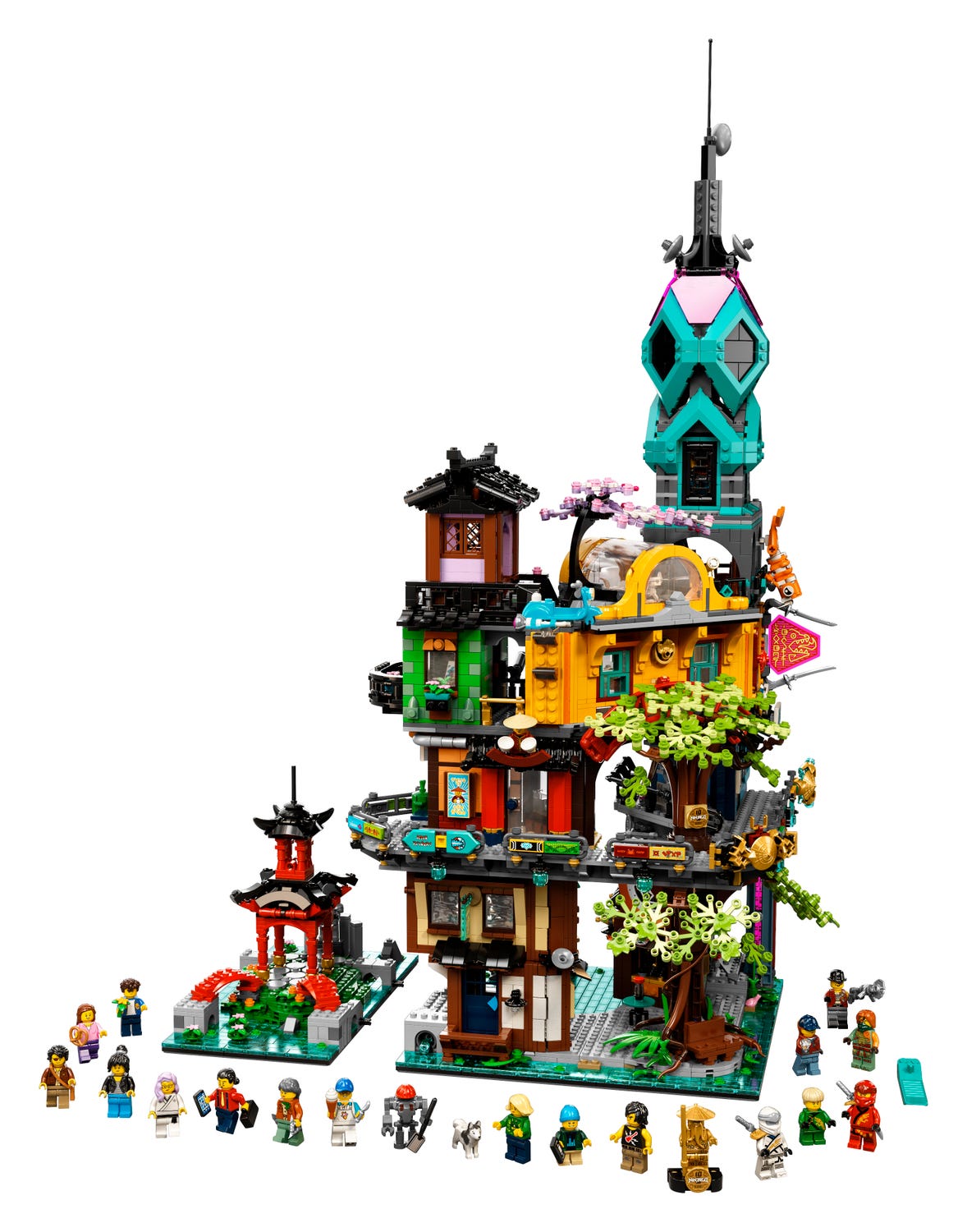 LEGO Ninjago City Gardens 71741
