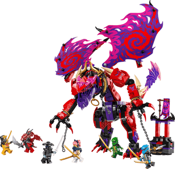 LEGO Ninjago Thunderfang Dragon of Chaos 71832 (No Box)
