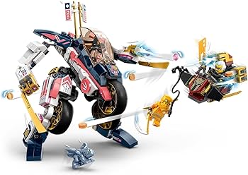 LEGO Ninjago Dragons Rising Sora's Transforming Mech Bike Racer 71792