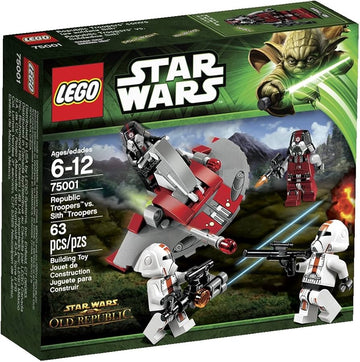 PRE-LOVED LEGO Star Wars The Old Republic Republic Troopers vs. Sith Troopers 75001
