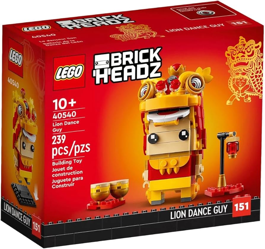 LEGO BrickHeadz Lion Dance Guy 40540