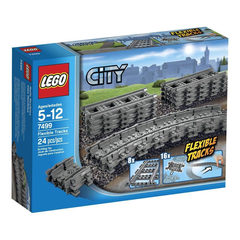 LEGO City Flexible and Straight Tracks 7499
