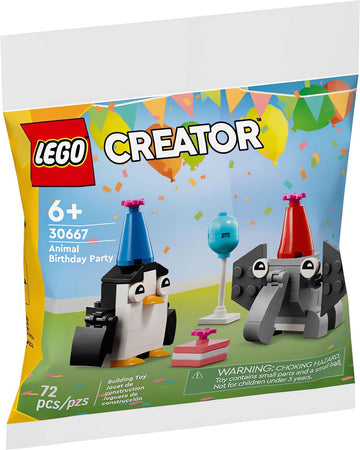 LEGO POLYBAG Creator Animal Birthday Party 30667