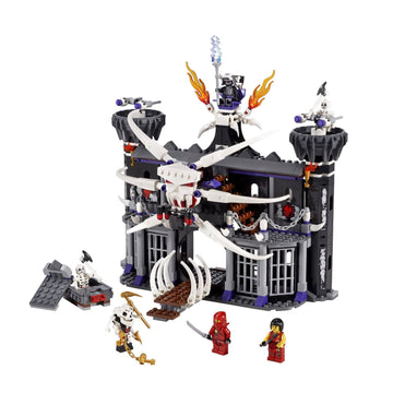 PRE-LOVED LEGO Ninjago Garmadon's Dark Fortress 2505 (No Box)
