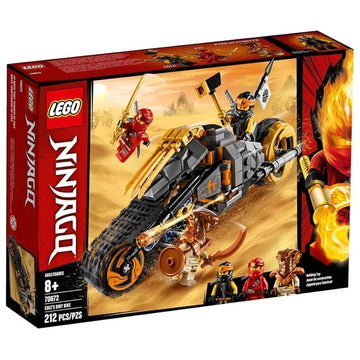 PRE-LOVED LEGO Ninjago Secrets of the Forbidden Spinjitzu Cole's Dirt Bike 70672