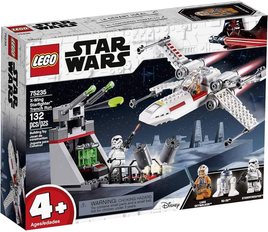LEGO Star Wars 4 Plus X-wing Starfighter Trench Run 75235