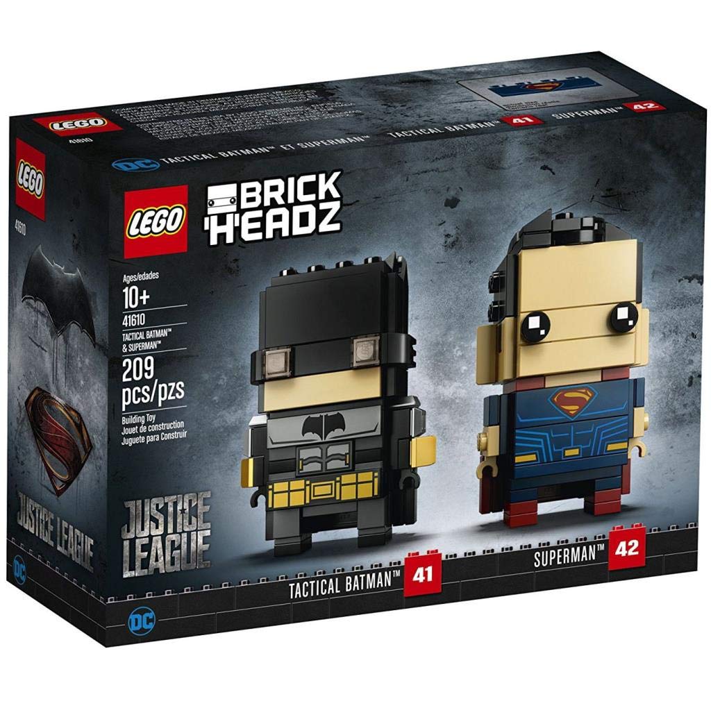 LEGO BrickHeadz DC Super Heroes Tactical Batman & Superman 41610