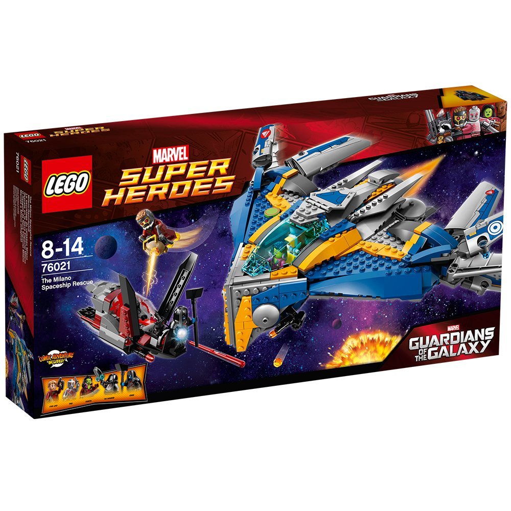 LEGO Marvel Super Heroes Guardians of the Galaxy The Milano Spaceship Rescue 76021