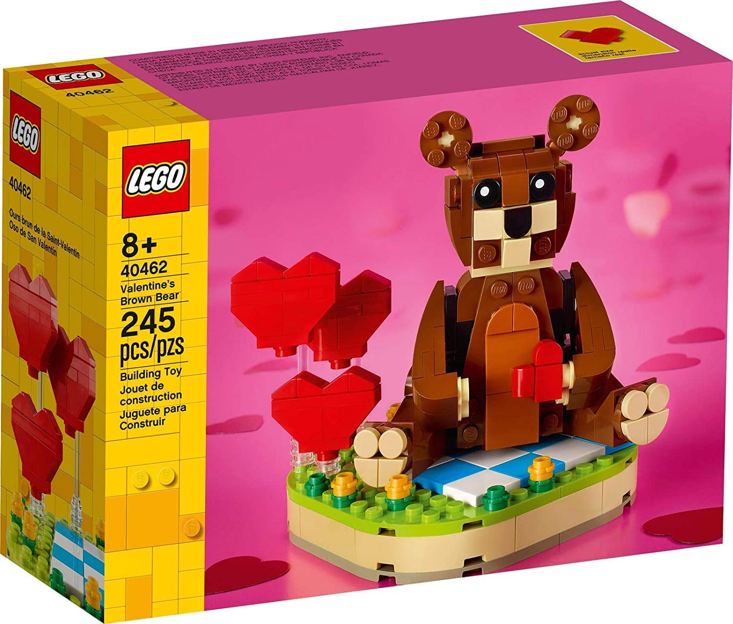 LEGO Valentine's Day Valentine's Brown Bear 40462
