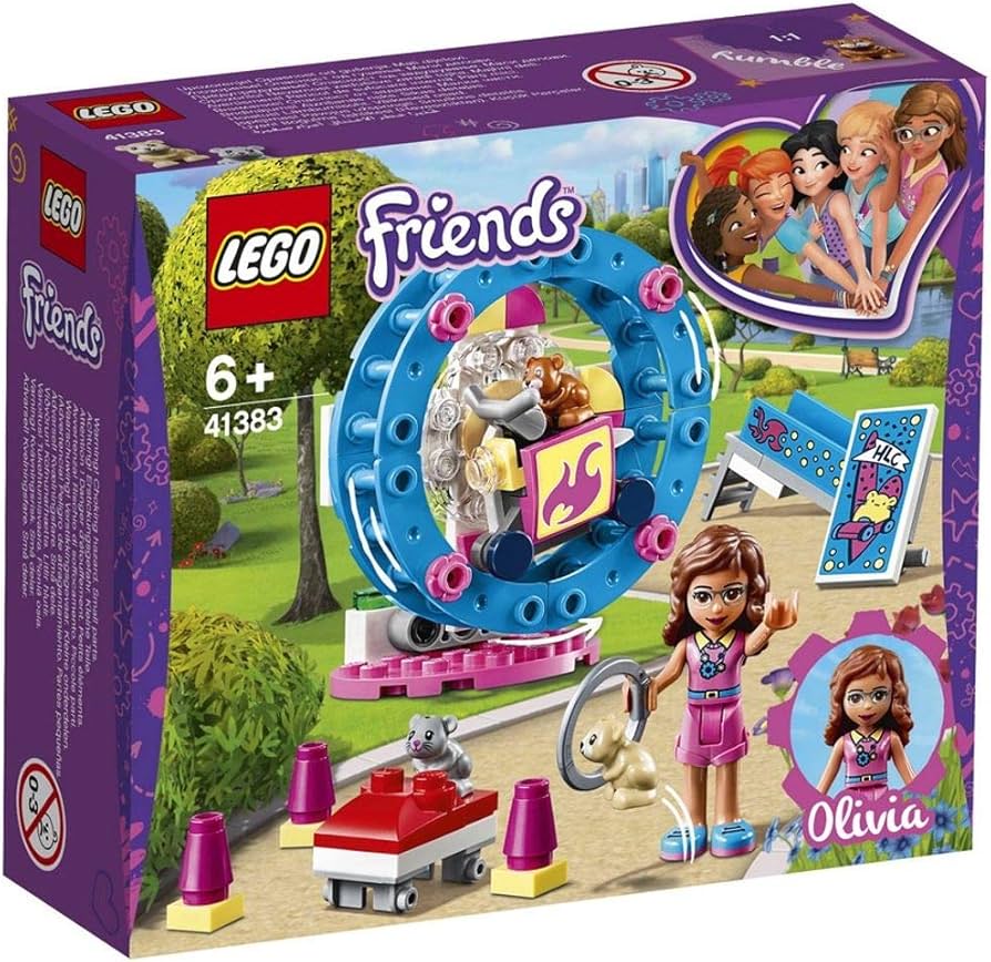 LEGO Friends Pets Olivia's Hamster Playground 41383