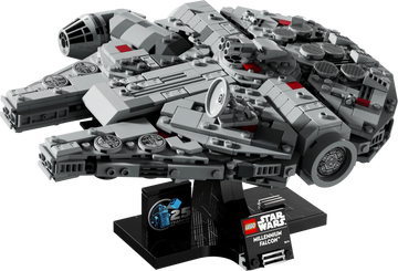 PRE-LOVED LEGO Star Wars Starship Collection Millennium Falcon 75375 (No Box)