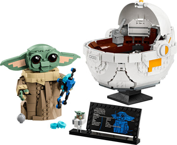 LEGO Star Wars The Mandalorian Grogu with Hover Pram 75403 (No Box)