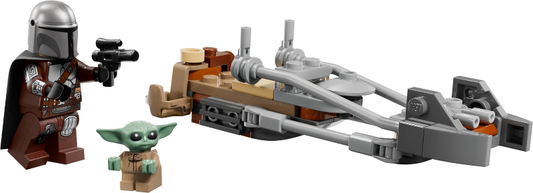LEGO Star Wars The Mandalorian & Grogu’s Speeder Bike 75436