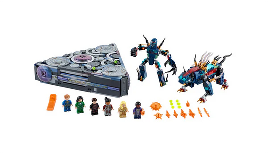 PRE-LOVED LEGO Marvel Super Heroes Eternals Rise of the Domo 76156 (no Box)