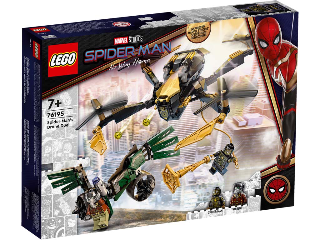 LEGO Spider-Man Homecoming Spider-Man's Drone Duel 76195