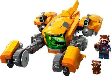 PRE-LOVED LEGO Guardians of the Galaxy Baby Rocket's Ship 76254 (No Box)