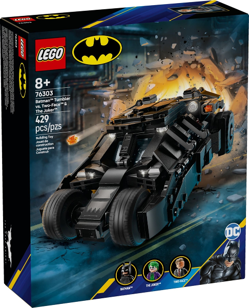 LEGO The Dark Knight Trilogy Batman Tumbler vs. Two-Face and Joker 76303