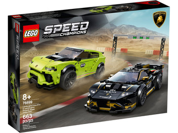 LEGO Speed Champions Lamborghini Urus ST-X & Huracan Super Trofeo EVO 76899