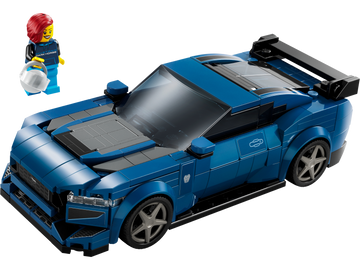PRE-LOVED LEGO Speed Champions Ford Mustang Dark Horse 76920 (No Box)