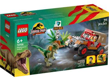 LEGO Jurassic World Jurassic Park Dilophosaurus Ambush 76958