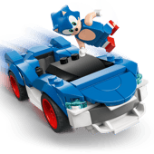 LEGO Sonic the Hedgehog Sonic Racing CrossWorlds Sonic Speedster Lightning 77117