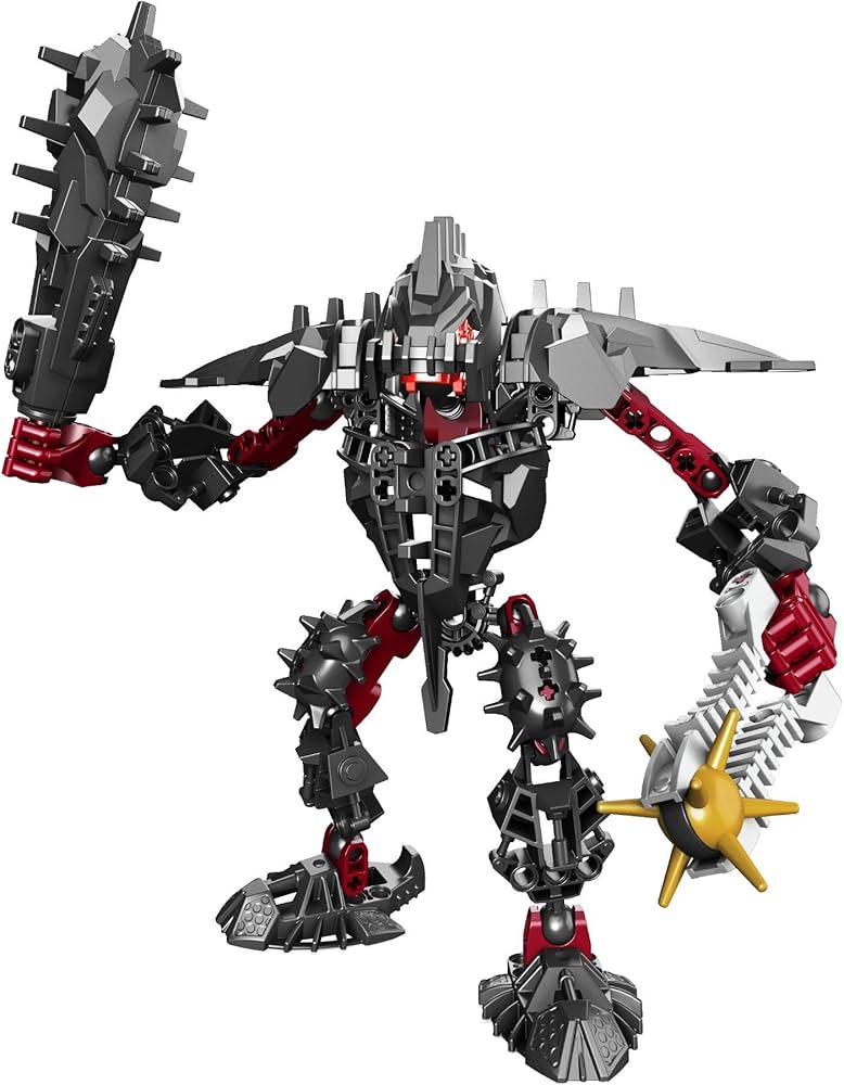 PRE-LOVED LEGO Bionicle Glatorian Legends Stronius 8984 (No Box)
