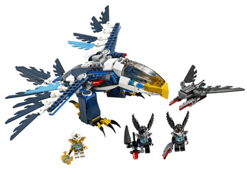 PRE-LOVED LEGO Legends of Chima The Power of the CHI Eris' Eagle Interceptor 70003 (No Box)