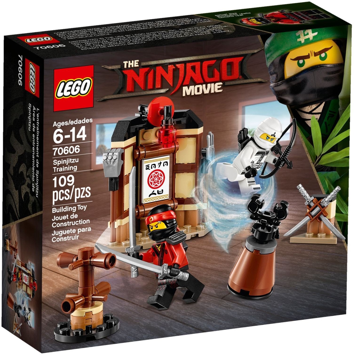 The LEGO Ninjago Movie Spinjitzu Training 70606