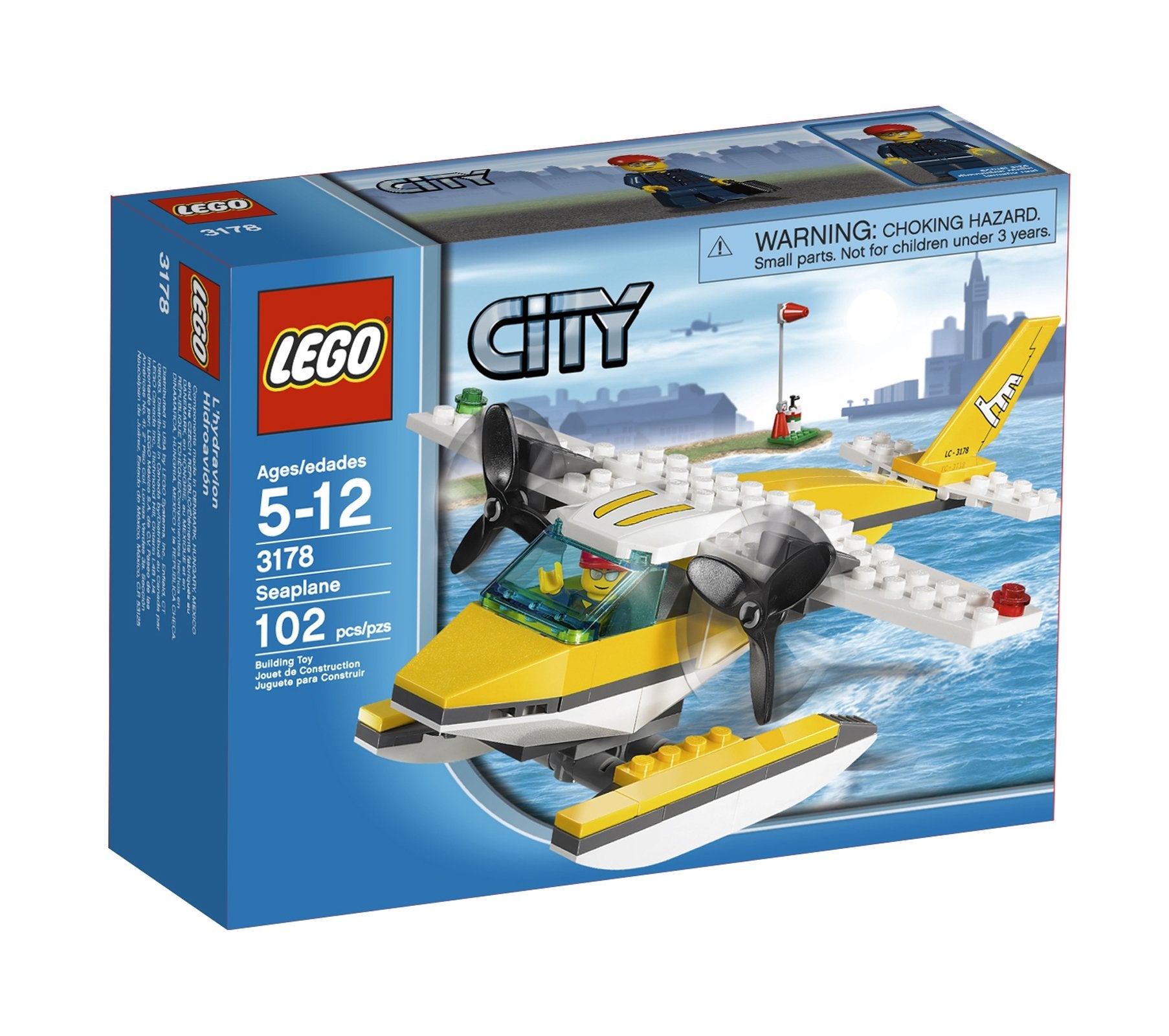 LEGO City Airport Seaplane 3178