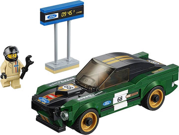 PRE-LOVED LEGO Speed Champions 1968 Ford Mustang Fastback 75884 (No Box)