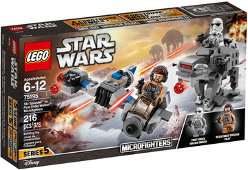 LEGO Star Wars Ski Speeder vs. First Order Walker Microfighters 75195