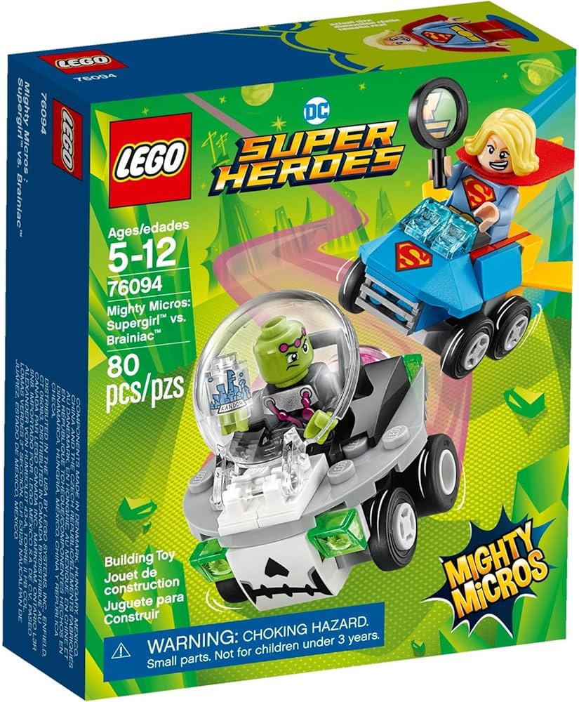 PRE-LOVED LEGO Mighty Micros Supergirl vs. Brainiac 76094