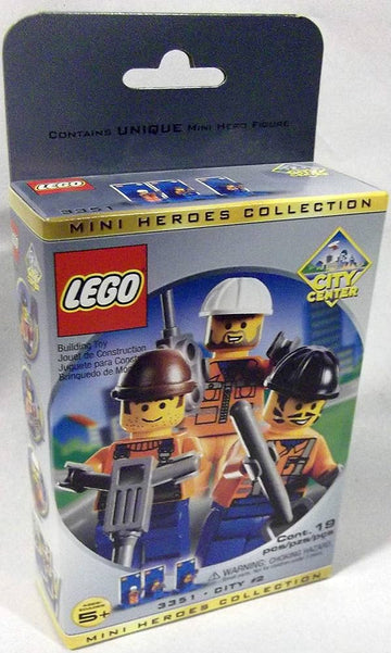 LEGO City Three Minifig Pack #2 3351