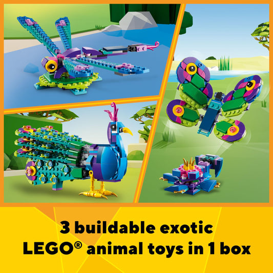 LEGO Creator 3 in 1 Exotic Peacock 31157