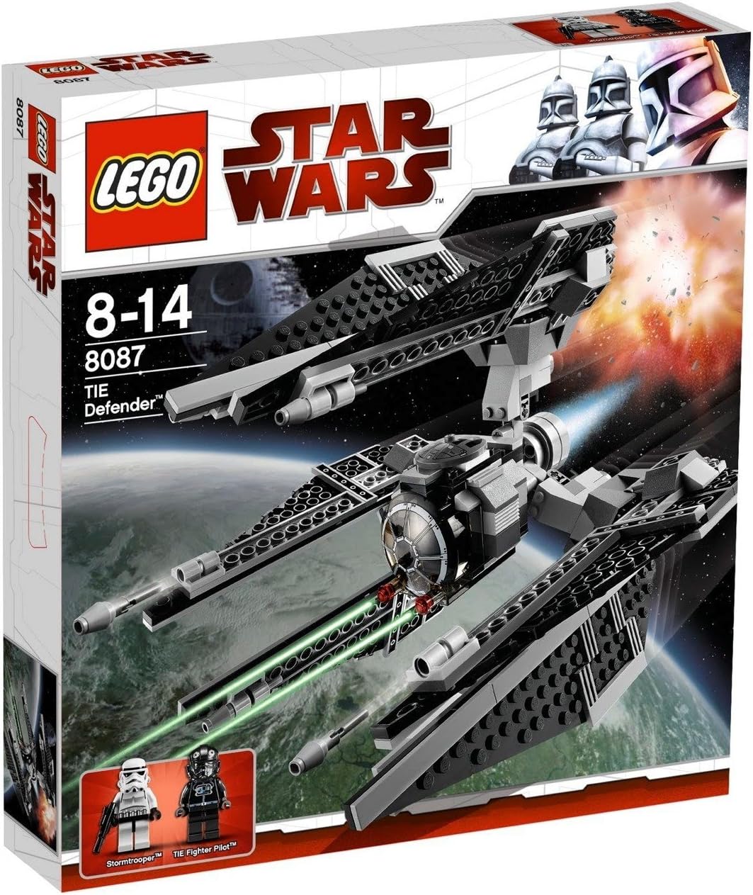 PRE-LOVED LEGO Star Wars Legends TIE Defender 8087