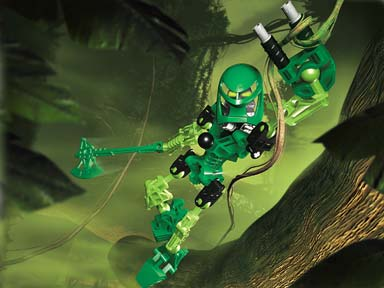 PRE-LOVED LEGO Bionicle Toa Mata Lewa 8535 (No Box)