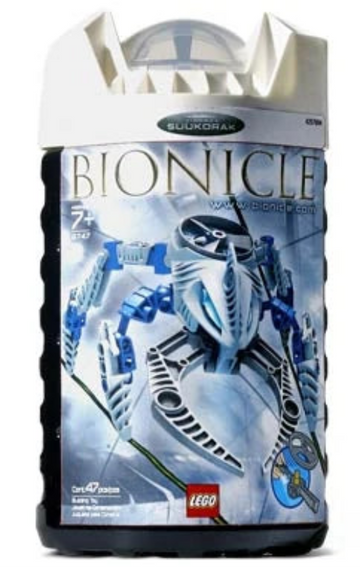 PRE-LOVED LEGO Bionicle Visorak Suukorak 8747