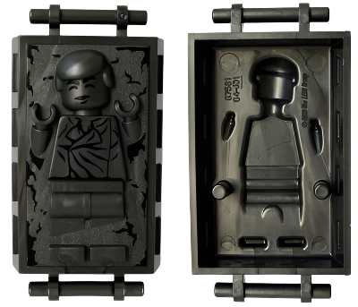 LEGO MINIFIG Star Wars Han Solo in Carbonite sw0978