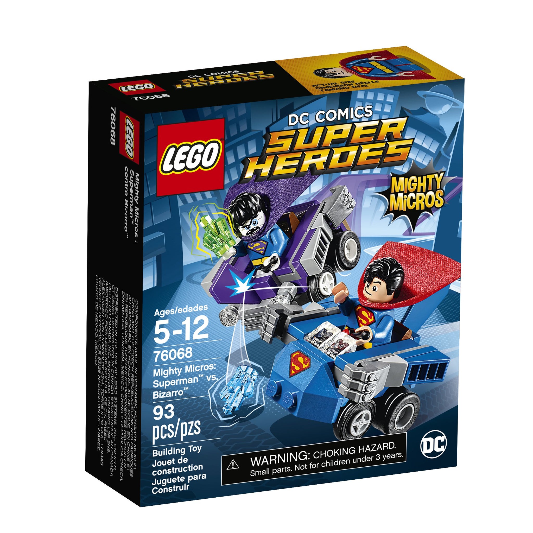 LEGO DC Superheroes Mighty Micros Superman vs. Bizarro 76068