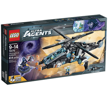 PRE-LOVED LEGO Ultra Agents UltraCopter vs. AntiMatter 70170