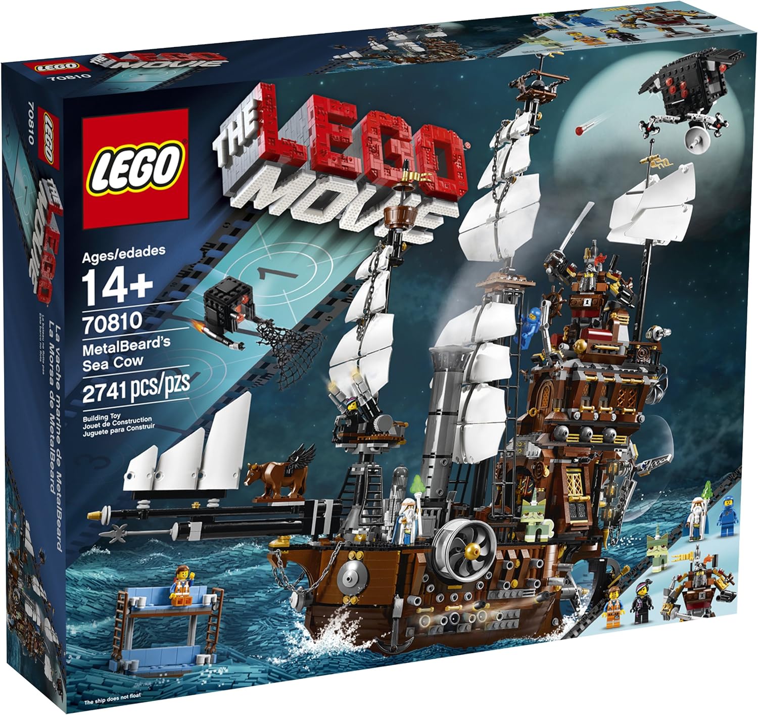 LEGO The LEGO Movie MetalBeard's Sea Cow 70810 (Open Box)