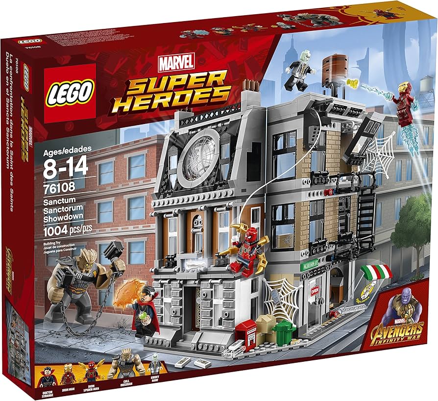 LEGO Avengers Infinity War Sanctum Sanctorum Showdown 76108 (Open Box)