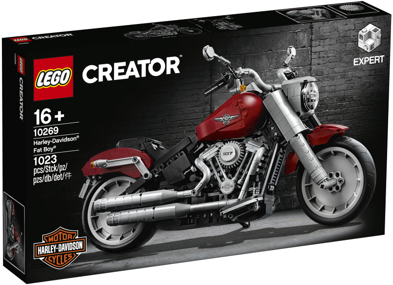 PRE-LOVED LEGO Creator Expert Harley Davidson Fat Boy 10269