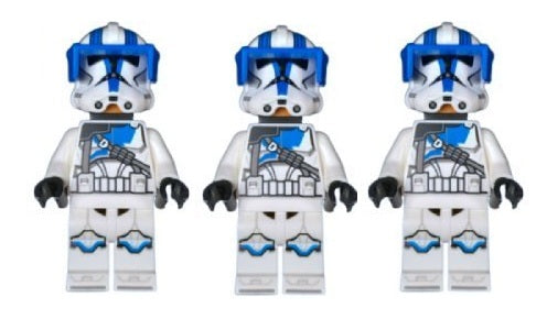 LEGO MINIFIG Star Wars 501st Clone Trooper sw1247 x 3