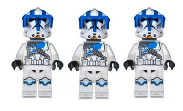 LEGO MINIFIG Star Wars 501st Clone Trooper sw1247 x 3