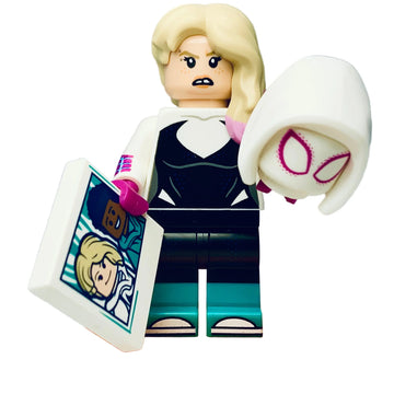 LEGO MINIFIG Gwen Stacy / Spider Gwen, Spider-Man Across the Spider-Verse colspi-4