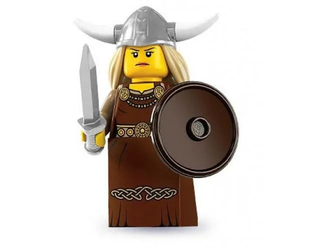 LEGO MINIFIG Viking Woman, Series 7 col07-13