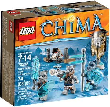 LEGO Legends of Chima Saber Tooth Tiger Tribe Pack 70232