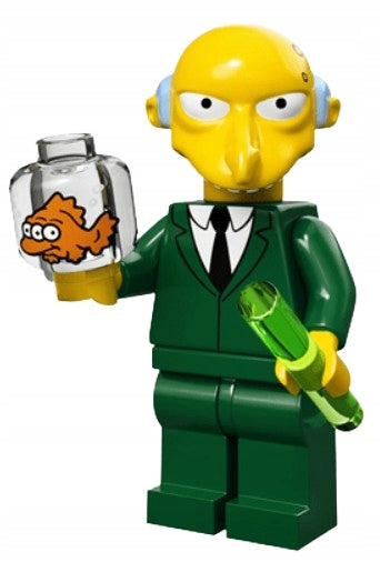 LEGO MINIFIG Mr. Burns, The Simpsons, Series 1 colsim-16