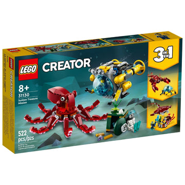 LEGO Creator 3 in 1 Sunken Treasure Mission 31130